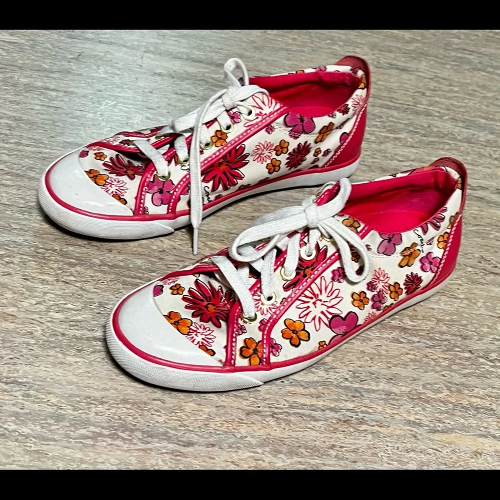 Coach Barrett floral sneakers - Picture 15 of 16
